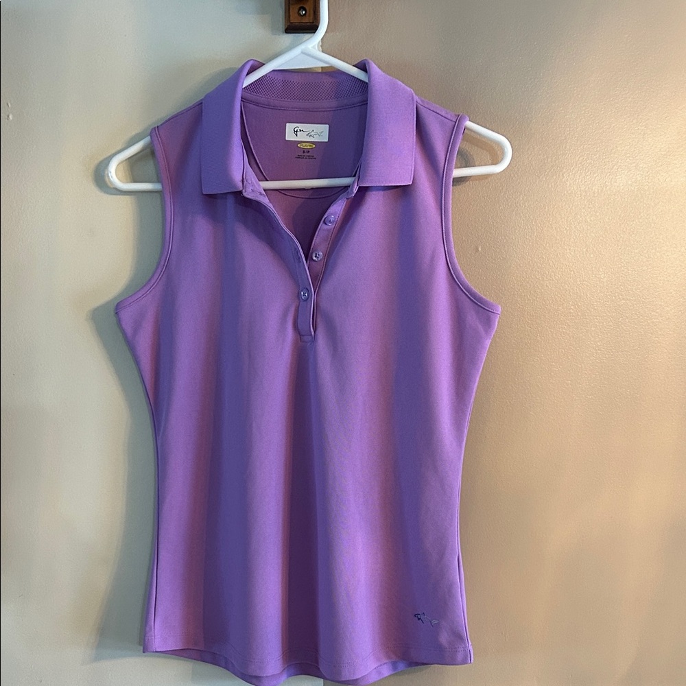 Greg Norman Collection Women's small lavender lilac Sleeveless Top